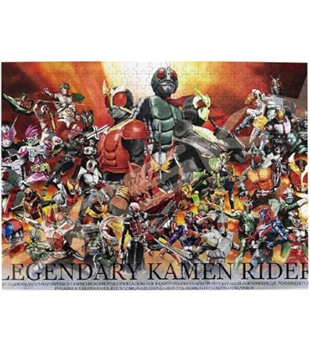 ジグソーパズル 菅原芳人WORKS 栄光の昭和ライダー 平成ライダーよ永遠に ジグソーパズル 仮面ライダーシリーズ 菅原芳人WORKS 平成